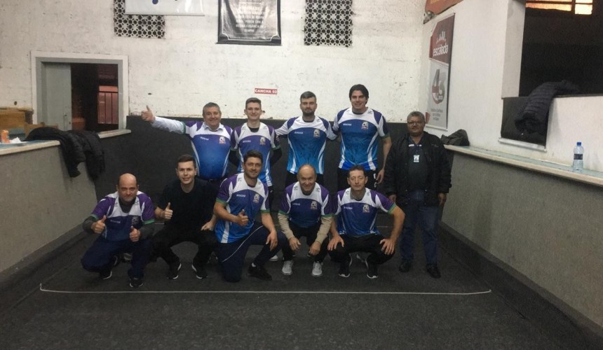 Capitão se classifica em 1° lugar na série prata do paranaense de Bocha