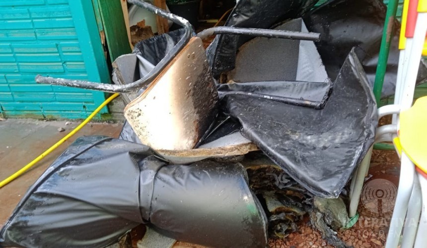 Princípio de incêndio é registrado em Escola Municipal em Capitão