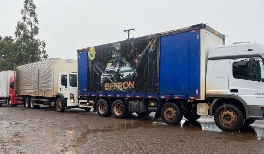 Polícia recupera carga milionária de cigarros contrabandeados em Marechal Rondon