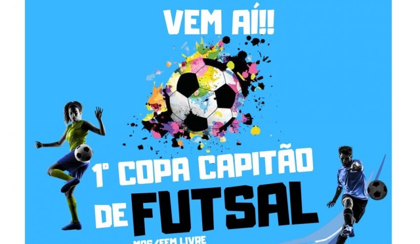 Congresso técnico da 1ª Copa Capitão de Futsal acontece nesta Terça-feira