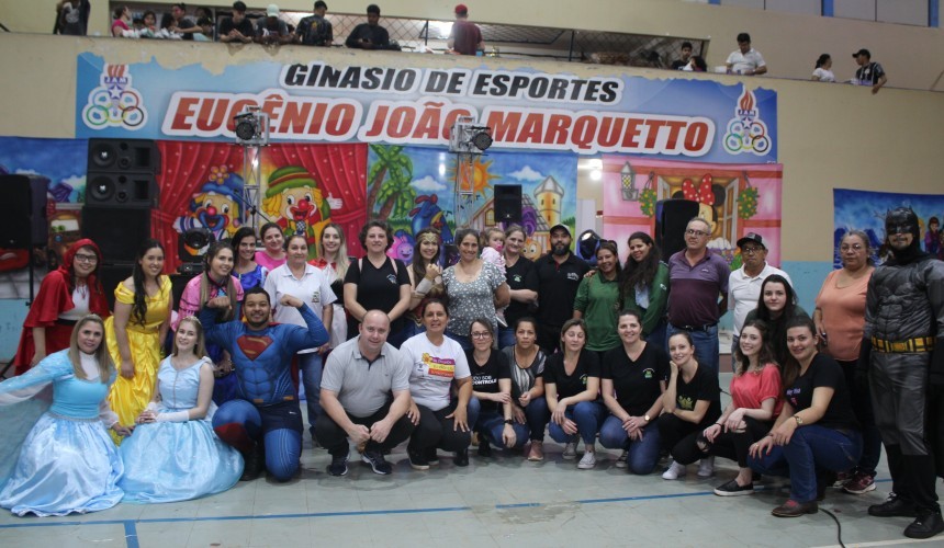 Dia das Crianças: Cerca de 1.000 crianças participam de programação especial do município