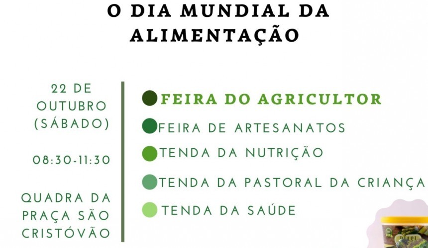 CAPITÃO: Projeto Alimentação Saudável tem programação para a próxima semana