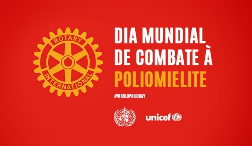 Hoje é o dia Mundial de Combate a Poliomielite, e integrantes do Rotary e Interact Club reforçam a importância da vacinação