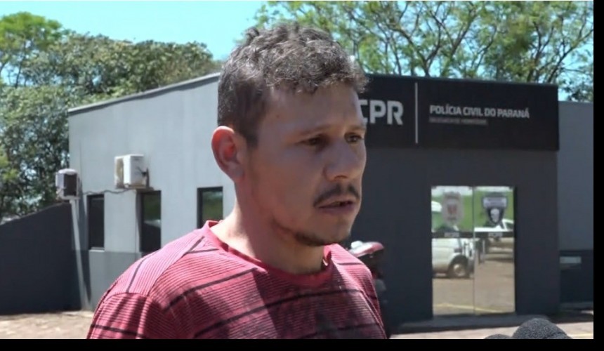 Eu matei, diz pai ao assumir homicídio no lugar do filho em Cascavel