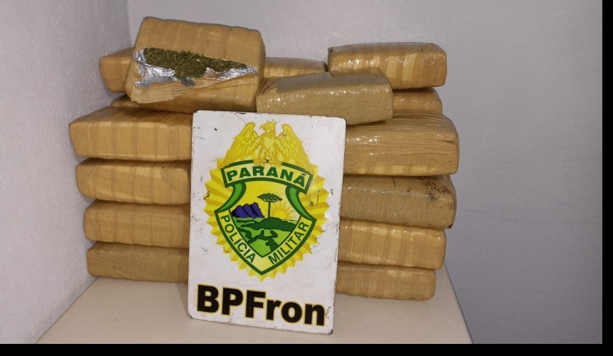 BPFRON apreende drogas em Realeza