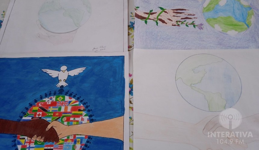 Ação Cartaz da Paz do Lions Clube de Capitão irá escolher um representante para o Lions Internacional