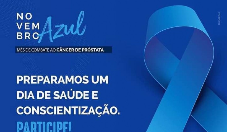 Novembro Azul: Secretaria de Saúde de Capitão reforça cuidados com a Saúde do Homem