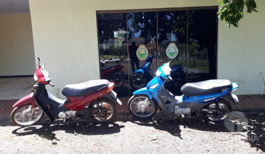 Motocicletas furtadas em Realeza são recuperadas no interior de Santa Lúcia