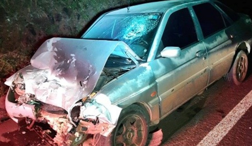 Grave acidente deixa três feridos na PR-582 em Capanema