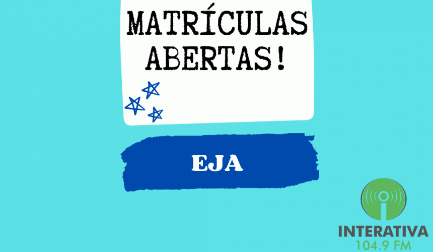 Deseja voltar a estudar? Matrículas para o EJA de Capitão encerram dia 19 de dezembro