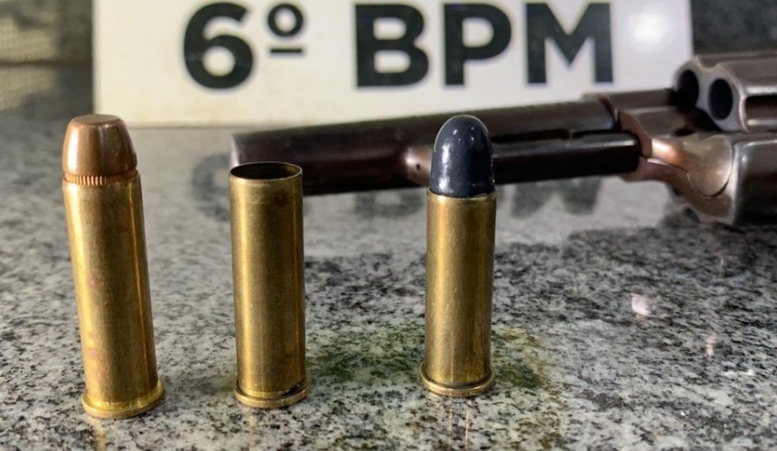 PM detém homem por disparo de arma de fogo em Boa Vista da Aparecida