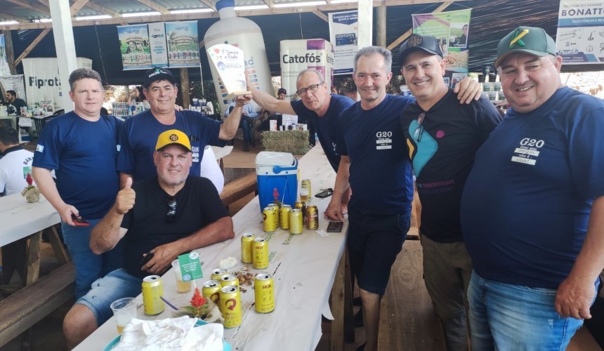 Grupo G-20 de Capitão ganha concurso de risoto em Nova Prata do Iguaçu