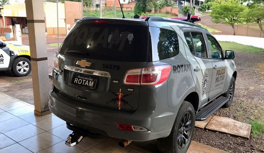 ROTAM prende homem por não pagamento de pensão alimentícia em Boa Vista da Aparecida