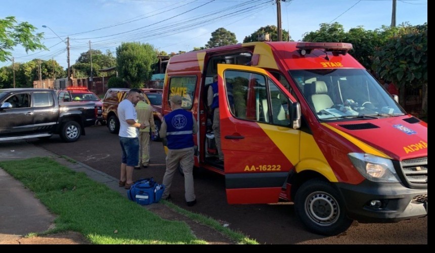 Mulher fica gravemente ferida ao ser esfaqueada durante briga de família em Cascavel