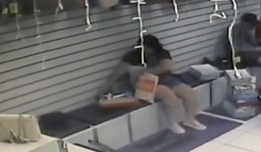 Mulher furta tênis de R$900 em comércio no Centro de Cascavel