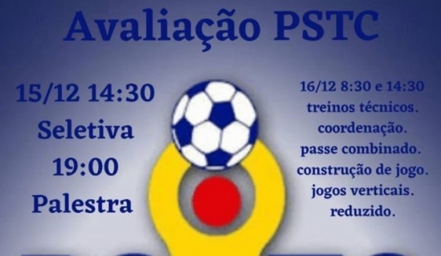Coordenador do PSTC fará avaliação de atletas do futebol de Capitão