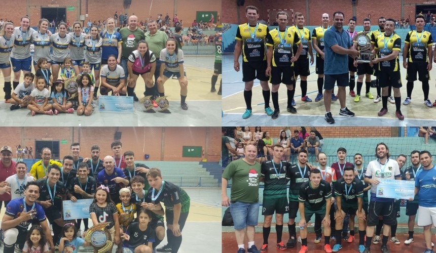 Estão definidos os campeões da 1° Copa Capitão de Futsal