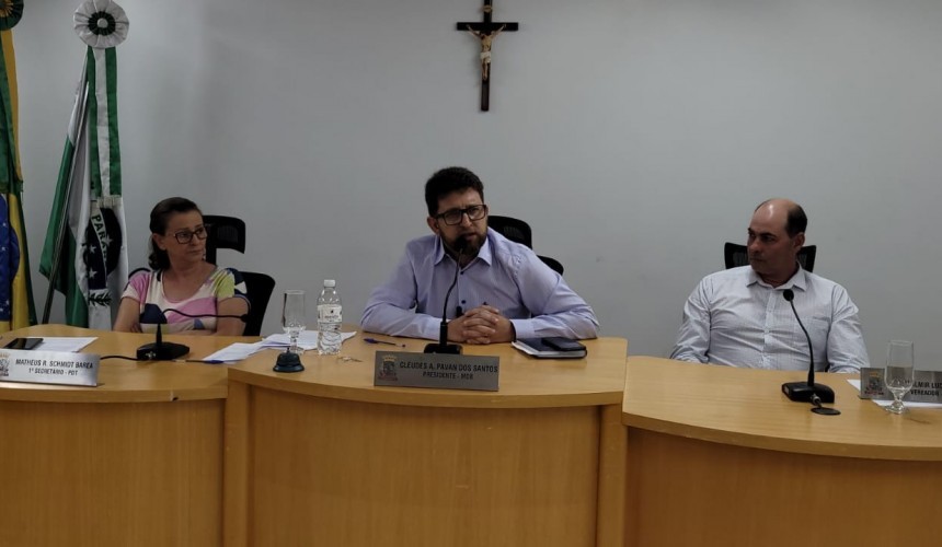 Câmara de Capitão elege novo presidente para os próximos dois anos