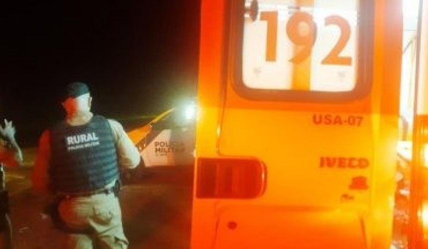 Vítimas de assalto são sedadas e deixadas com as mãos amarradas em área rural na BR-163, próximo ao contorno oeste