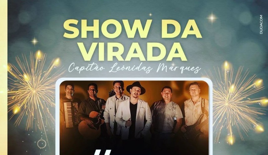 Capitão terá Show da Virada na Praça São Cristóvão