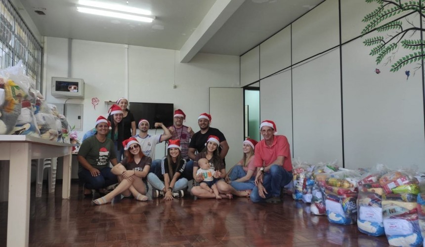 Campanha Natal Solidário do Grupo de Jovens Jofraad entregou mais de 100 Cestas básicas e duas mil cestas de doces em Capitão