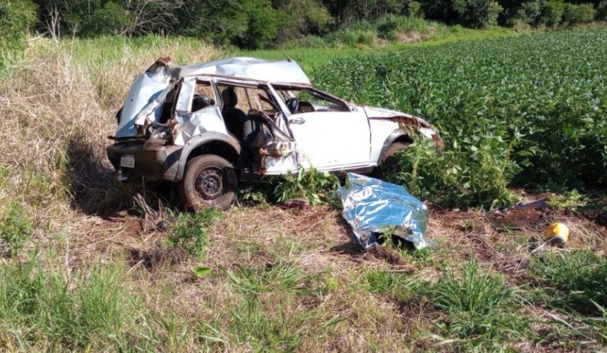 Duas pessoas morrem em acidente entre Boa Vista e Três Barras