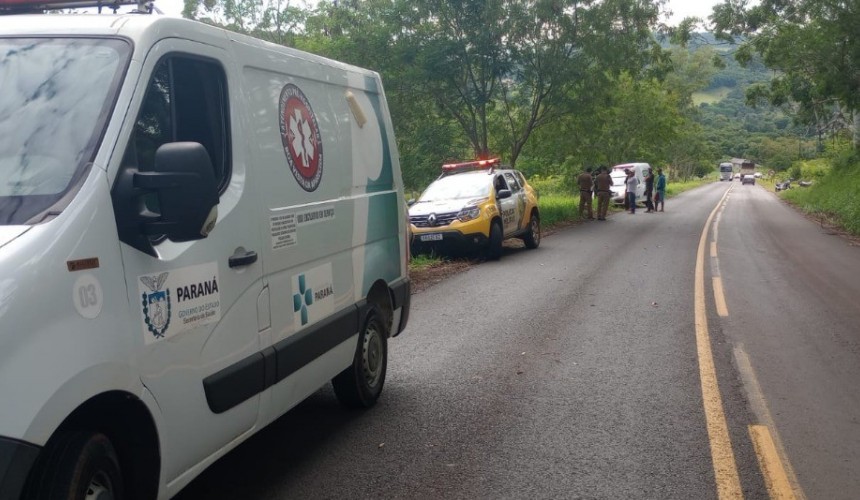 Homem é morto a tiros às margens da PR 484 em Boa Vista da Aparecida