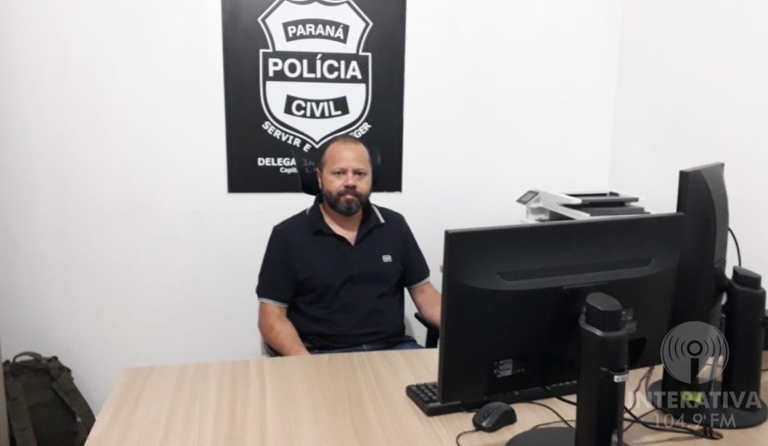 Delegado Sodré deixa a Policia Civil de Capitão