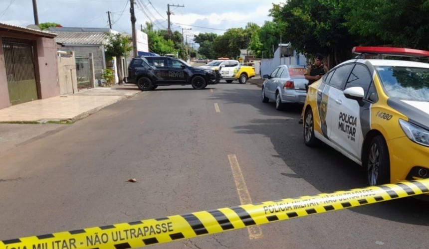 Após ameaçar ex-esposa, homem morre em confronto com a polícia, em Foz do Iguaçu