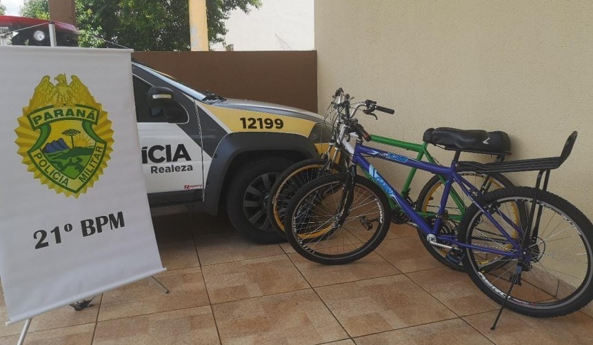 Polícia Militar prende autor de furto e recupera bicicleta em Realeza