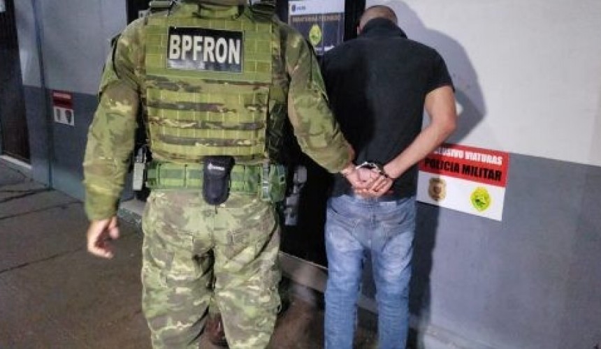 Homem é detido pelo BPFron com 1 kg de cocaína