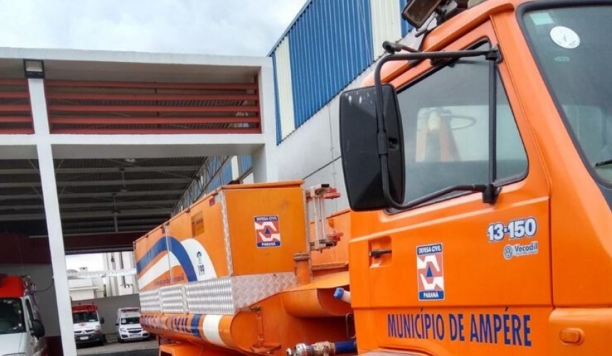 Homem sofre descarga elétrica enquanto pintava casa em Ampére