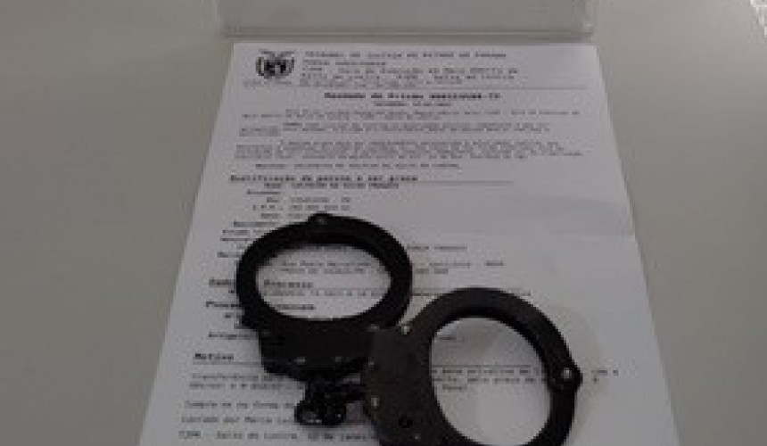 Homem é preso com mandado de prisão por tráfico, lesão corporal, ameaça e vias de fato em Nova Prata do Iguaçu