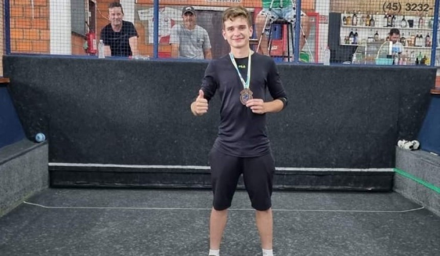 Atleta de Capitão fica em 4° lugar na seletiva de bocha individual no carpê