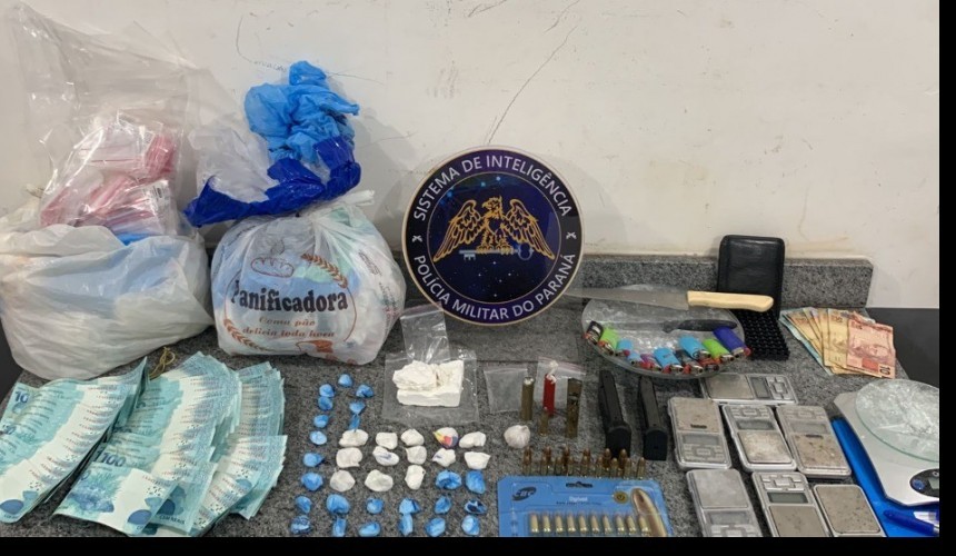 Ponto de tráfico de drogas era comandado por adolescente em Cascavel