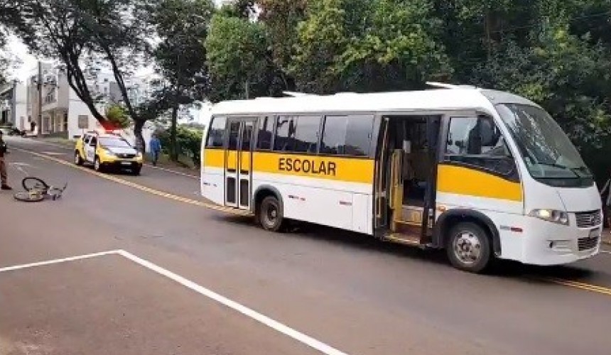 Homem morre atropelado por ônibus em Chopinzinho