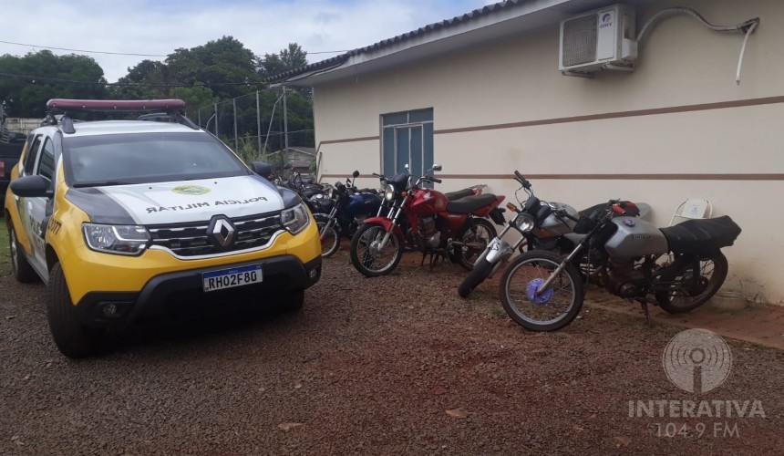 Capitão: Policia apreende 10 motos com escapamento adulterado somente em janeiro