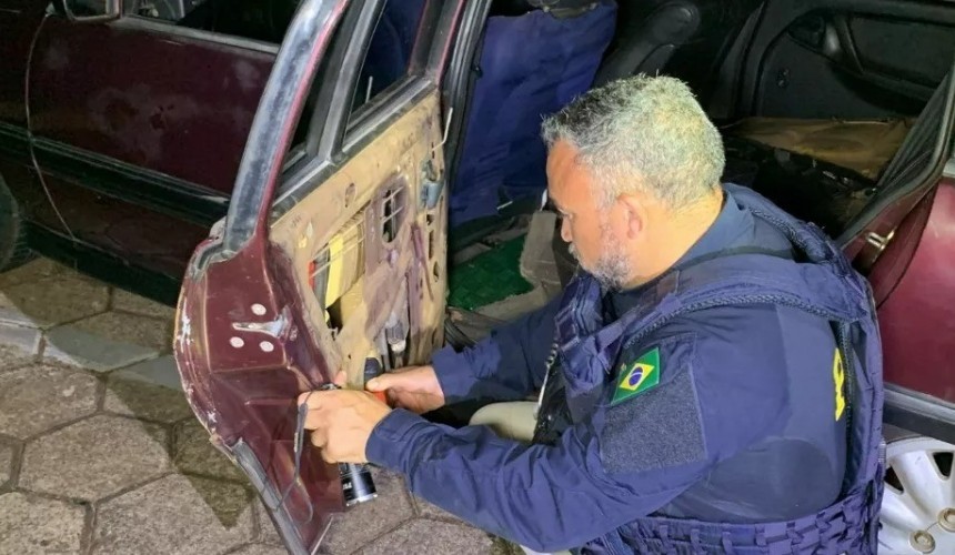 Jovem de 19 anos é preso com 42 quilos de maconha em Cascavel