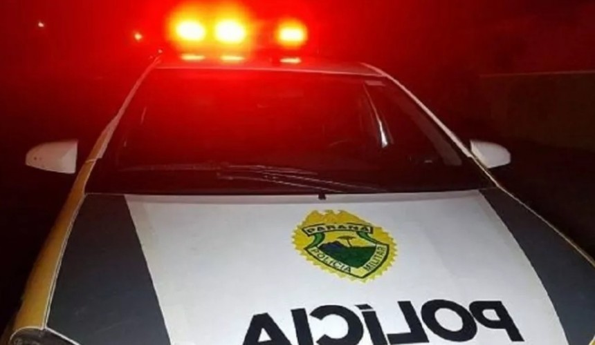Polícia conduz menor a delegacia, suspeito de homicídio em Francisco Beltrão