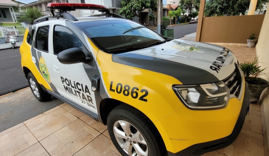 Realeza: após abordar veículo polícia encontra cocaína e detém rapaz com mandado de prisão em aberto
