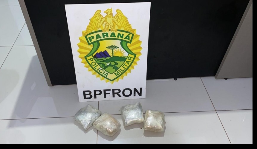 BPFRON apreende droga em Realeza