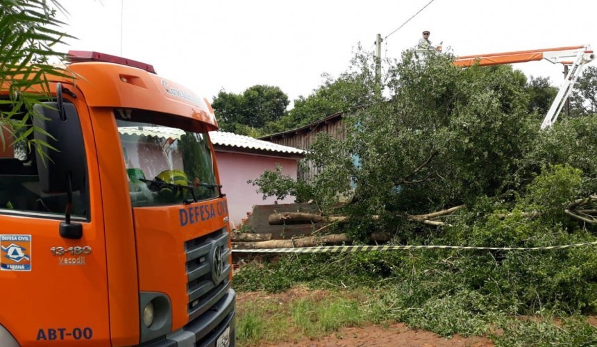 Energia é recomposta em mais de 80% das unidades afetadas pelo vendaval no Oeste