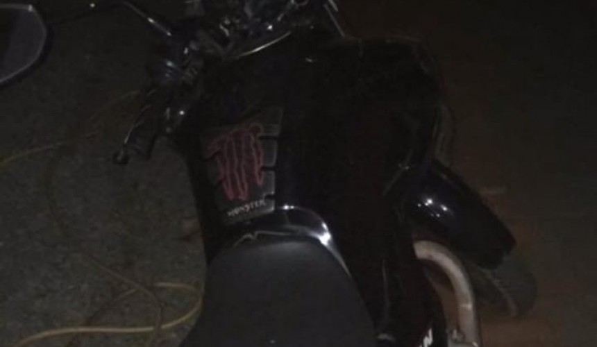 ​Moto é furtada em Capitão