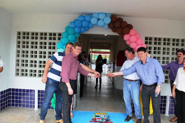Inaugurado em Capitão L. Marques novo Centro de Educação Infantil