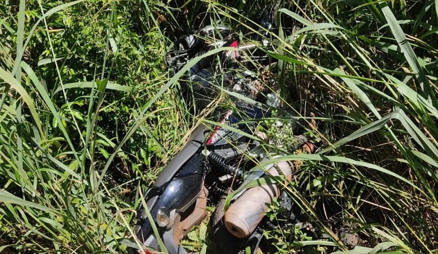Moto furtada em Capitão é recuperada