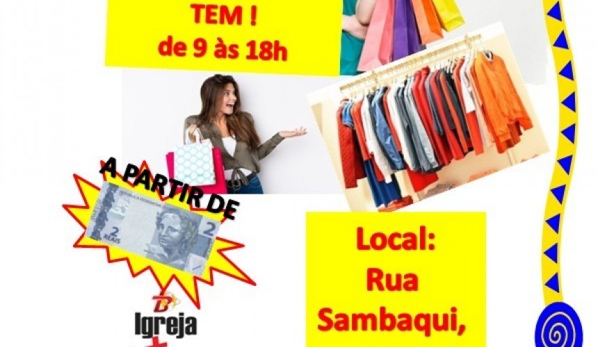 Começou o tradicional bazar da Igreja Batista de Capitão