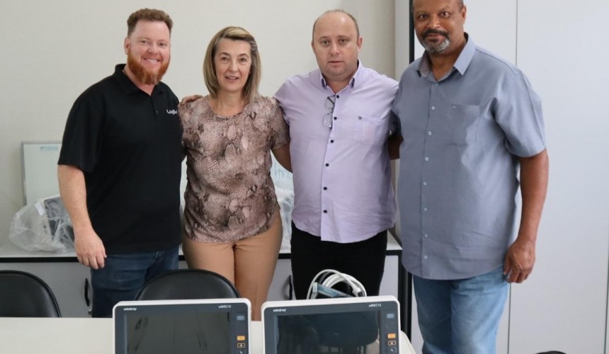 Capitão recebe dois Monitores Multiparametros para o Hospital Nossa Senhora Aparecida