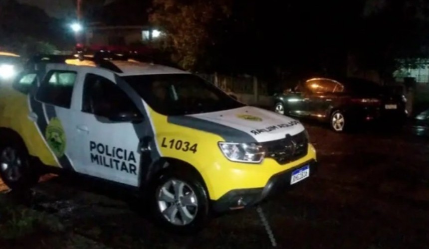 Homem é detido pela PM suspeito de agredir a esposa em Cascavel