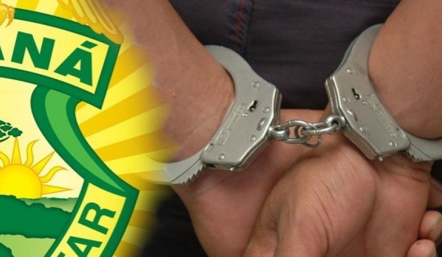 Capanema: homem ameaça a companheira e os enteados de morte e acaba preso