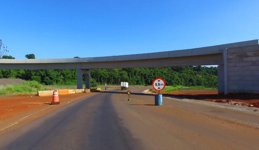 DNIT libera mais trechos da BR-163 entre Marmelândia, distrito de Realeza e Cascavel